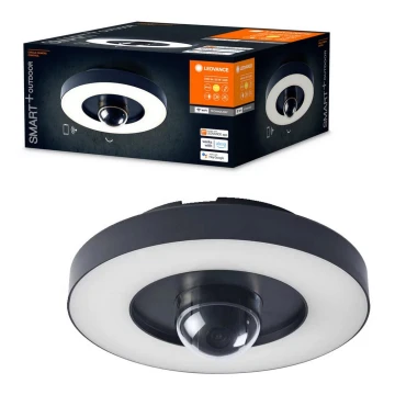 Ledvance - LED Stmievateľné vonkajšie svietidlo so senzorom a kamerou SMART+ LED/22W/230V IP44 Wi-Fi