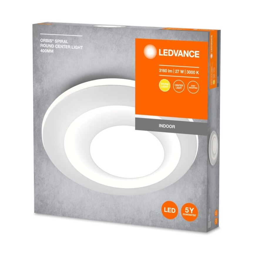 Ledvance - LED Stropné svietidlo ORBIS SPIRAL LED/27W/230V