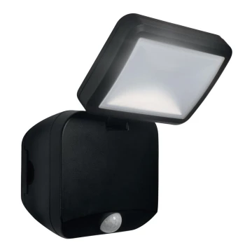 Ledvance - LED Vonkajší nástenný reflektor so senzorom SPOTLIGHT LED/4W/6V IP54