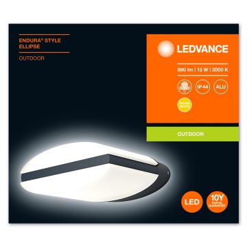 Ledvance - LED Vonkajšie nástenné svietidlo ENDURA LED/12,5W/230V IP44