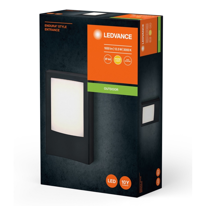 Ledvance - LED Vonkajšie nástenné svietidlo ENDURA STYLE LED/12,5W/230V IP44