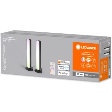 Ledvance - SADA 2x LED RGBW Stmievateľná stolná lampa MOOD LIGHT LED/4W/230V Wi-Fi + diaľkové ovládanie
