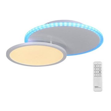 Leuchten Direkt 11662-16 - LED RGB Stmievateľné stropné svietidlo ARENDA LED/21W/230V + diaľkové ovládanie