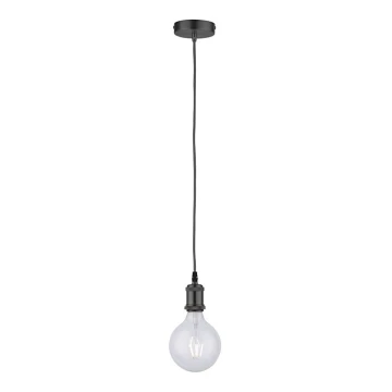 Leuchten Direkt 13570-18 - Luster na lanku DIY 1xE27/60W/230V čierna