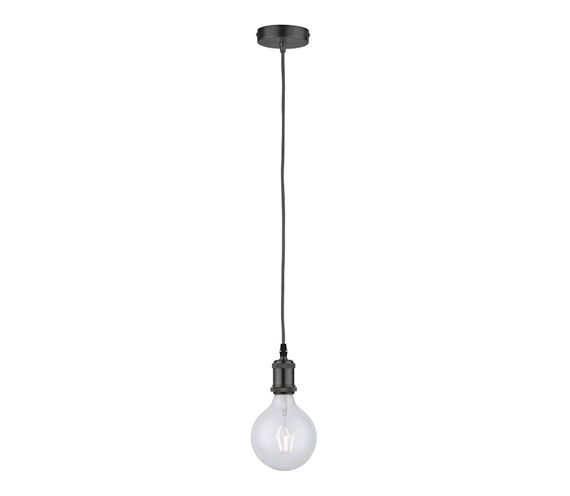 Leuchten Direkt Leuchten Direkt 13570-18 - Luster na lanku DIY 1xE27/60W/230V čierna 