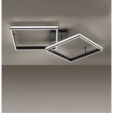 Leuchten Direkt 14700-18 - LED Stmievateľný prisadený luster ELIS 2xLED/19W/230V + diaľkové ovládanie