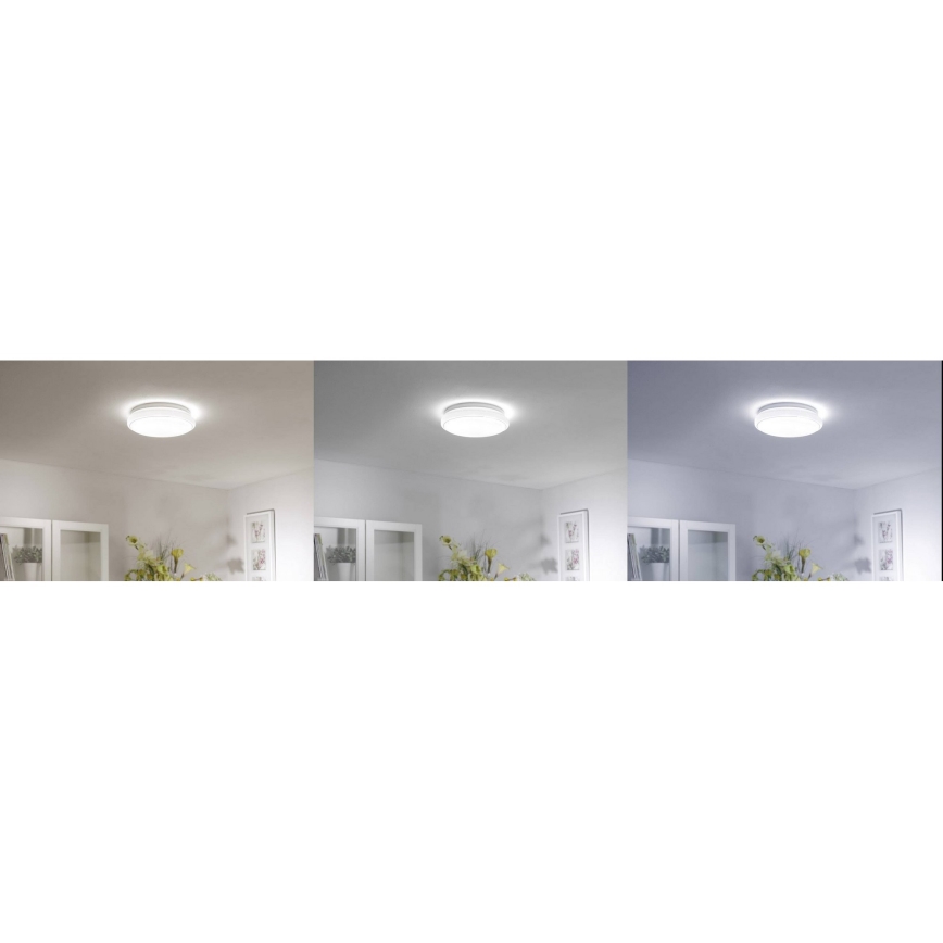 Leuchten Direkt 14742-16 - LED RGB Stmievateľné stropné svietidlo JUPI LOLASMART LED/18W/230V Tuya 2700-5000K + diaľkové ovládánie