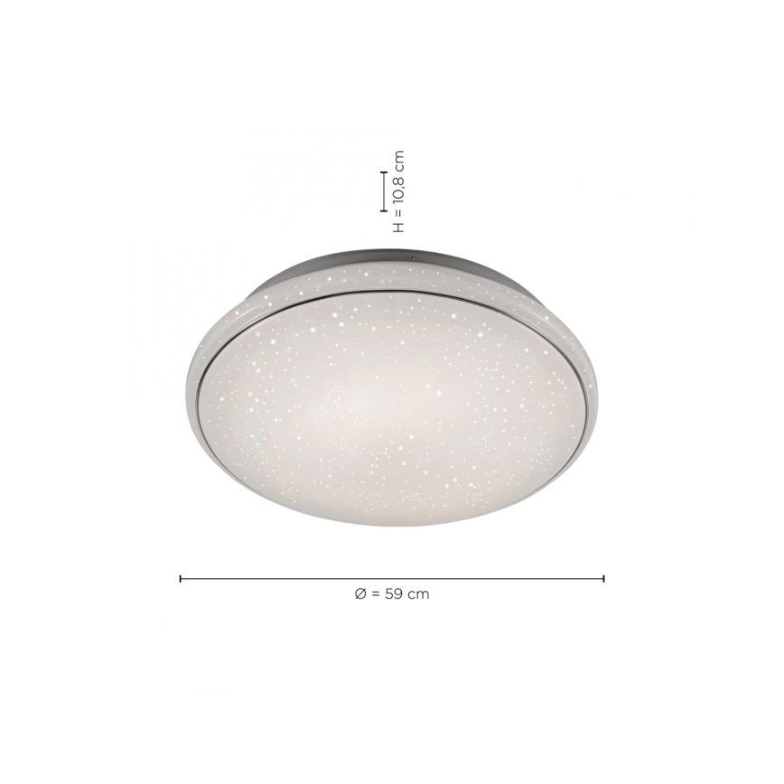 Leuchten Direkt 14744-16 - LED RGB Stmievateľné stropné svietidlo  JUPI LOLASMART LED/32W/230V + diaľkové ovládanie