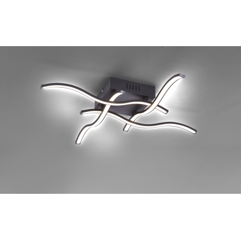 Leuchten Direkt 15131-18 - LED Stropné svietidlo WAVE 4xLED/4,8W/230V