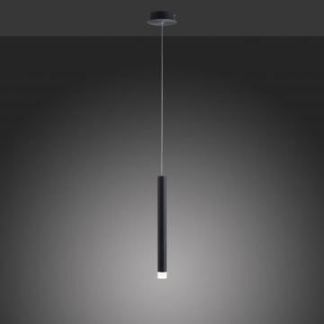Leuchten Direkt 15202-18 - LED Luster na lanku BRUNO LED/4,8W/230V čierna