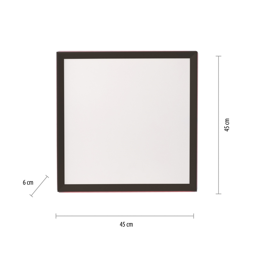 Leuchten Direkt 15556-18 - LED RGBW Stmievateľné stropné svietidlo GALACTICA LED/32W/230V 2700-5000K + diaľkové ovládanie