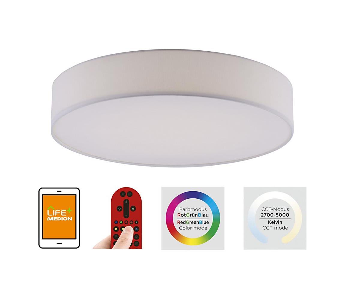 Leuchten Direkt Leuchten Direkt 18428-16 - LED RGB Stmievateľné svietidlo LOLA LED/32W/230V + DO 