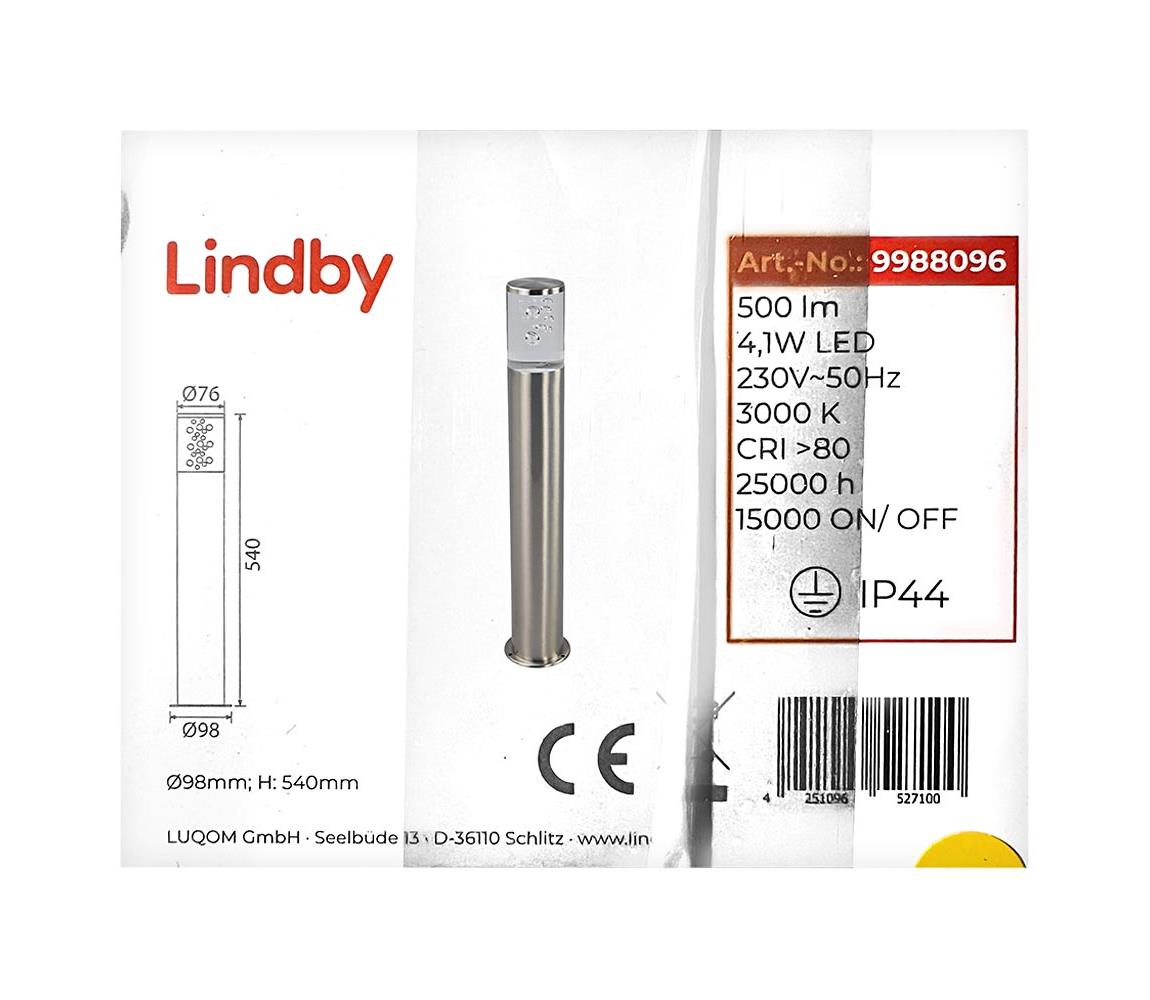 Lindby Lindby - LED Vonkajšia lampa BELEN LED/4,1W/230V IP44 