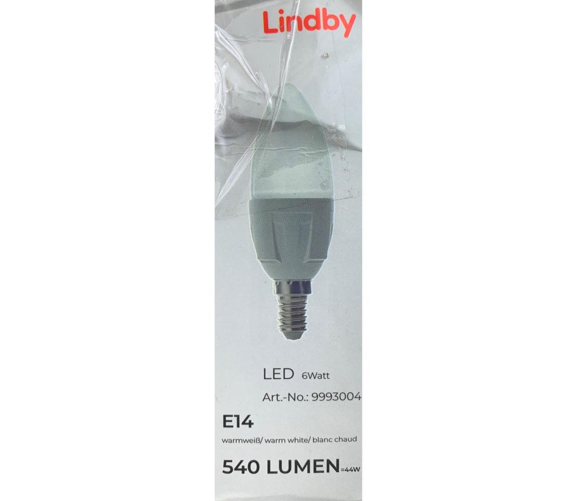 Lindby Lindby - LED Žiarovka E14/4,9W/230V 3000K 