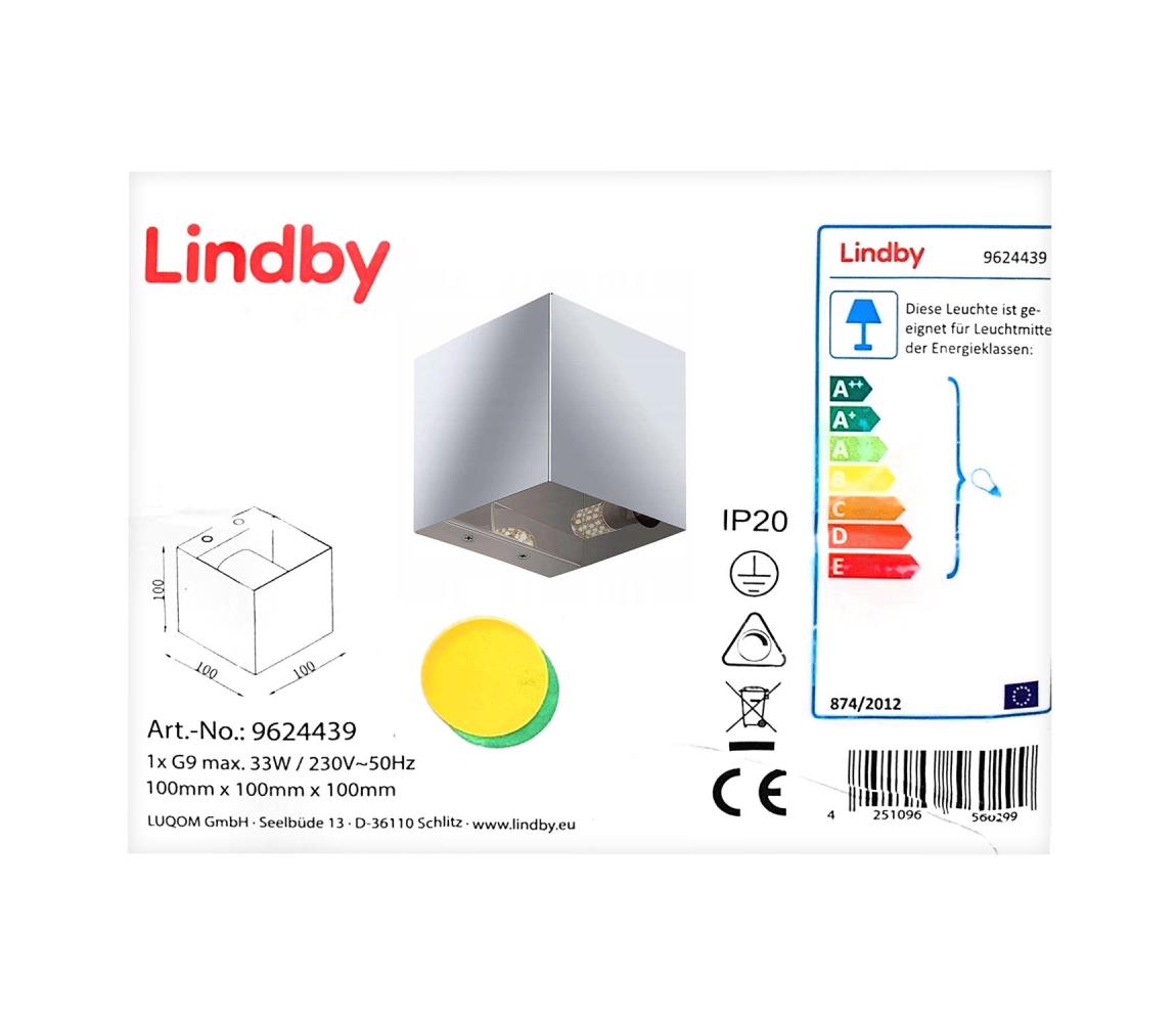 Lindby Lindby - Nástenné svietidlo NEHLE 1xG9/33W/230V 