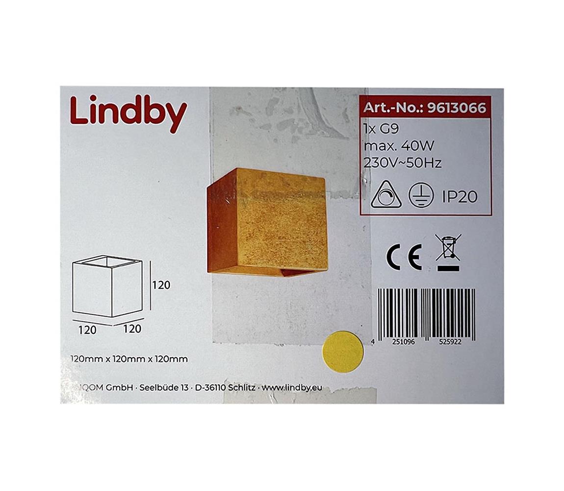 Lindby Lindby - Nástenné svietidlo YADE 1xG9/20W/230V 