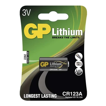 Lithiová batéria CR123A GP LITHIUM 3V/1400 mAh