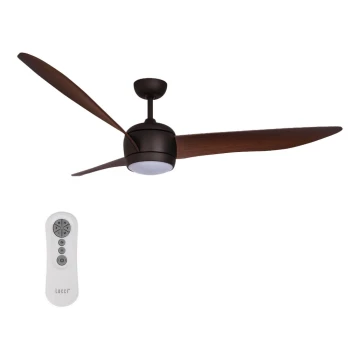 Lucci air 512912 - LED Stropný ventilátor AIRFUSION NORDIC LED/20W/230V bronz + diaľkové ovládanie