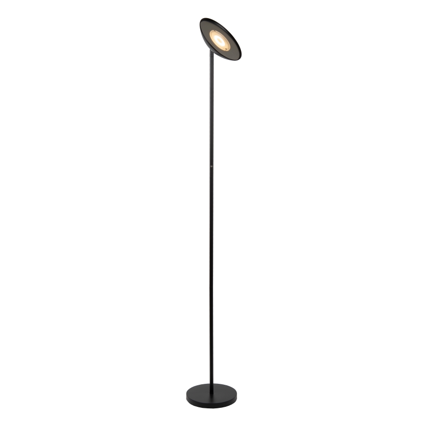 Lucide 19791/20/30 - LED Stmievateľná stojacia lampa ZENITH LED/20W/230V čierna