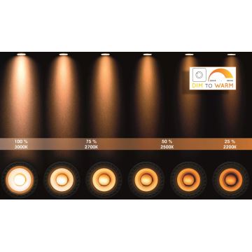 Lucide 23954/31/30 - LED Stmievateľné bodové svietidlo XYRUS 6xGU10/5W/230V