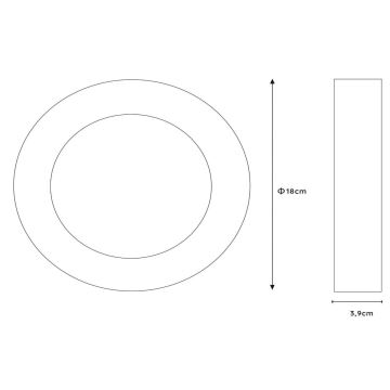 Lucide 28116/18/31 - LED Stmievateľné kúpeľňové stropné svietidlo BRICE LED/12W/230V pr. 18 cm IP44 biela