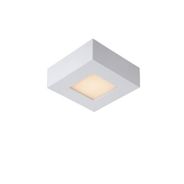 Lucide 28117/11/31 - LED Stmievateľné kúpeľňové stropné svietidlo BRICE LED/8W/230V 10,8x10,8 cm IP44 biela