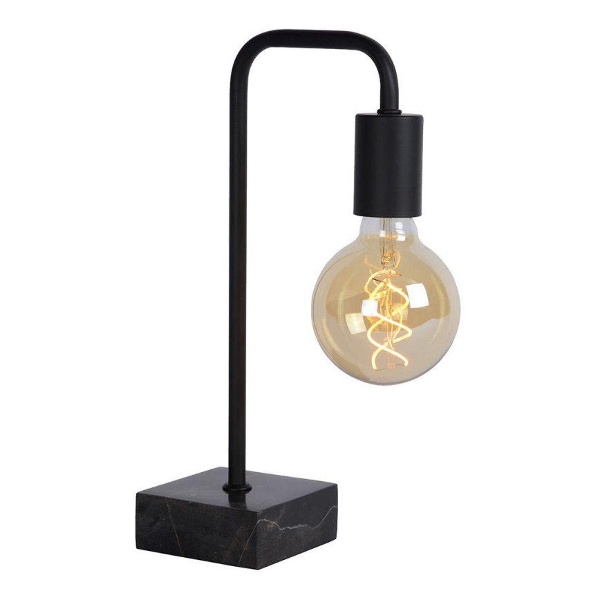 Lucide 45565/01/30 - Stolná lampa LORIN 1xE27/40W/230V čierna