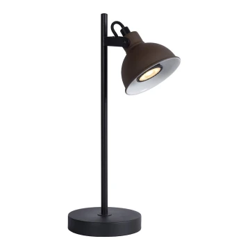 Lucide 45573/01/97 - Stolná lampa DAMIAN 1xGU10/35W/230V hnedá