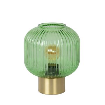 Lucide 45586/20/33 - Stolná lampa MALOTO 1xE27/40W/230V zelená/zlatá