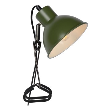 Lucide 45987/01/33 - Lampa s klipom MOYS 1xE27/40W/230V zelená