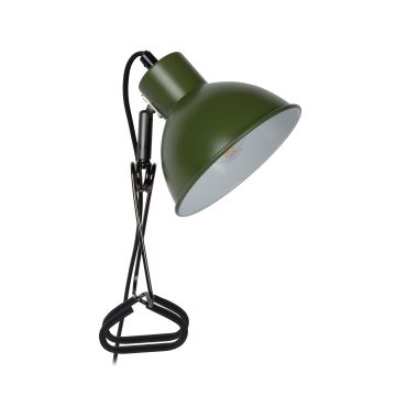 Lucide 45987/01/33 - Lampa s klipom MOYS 1xE27/40W/230V zelená