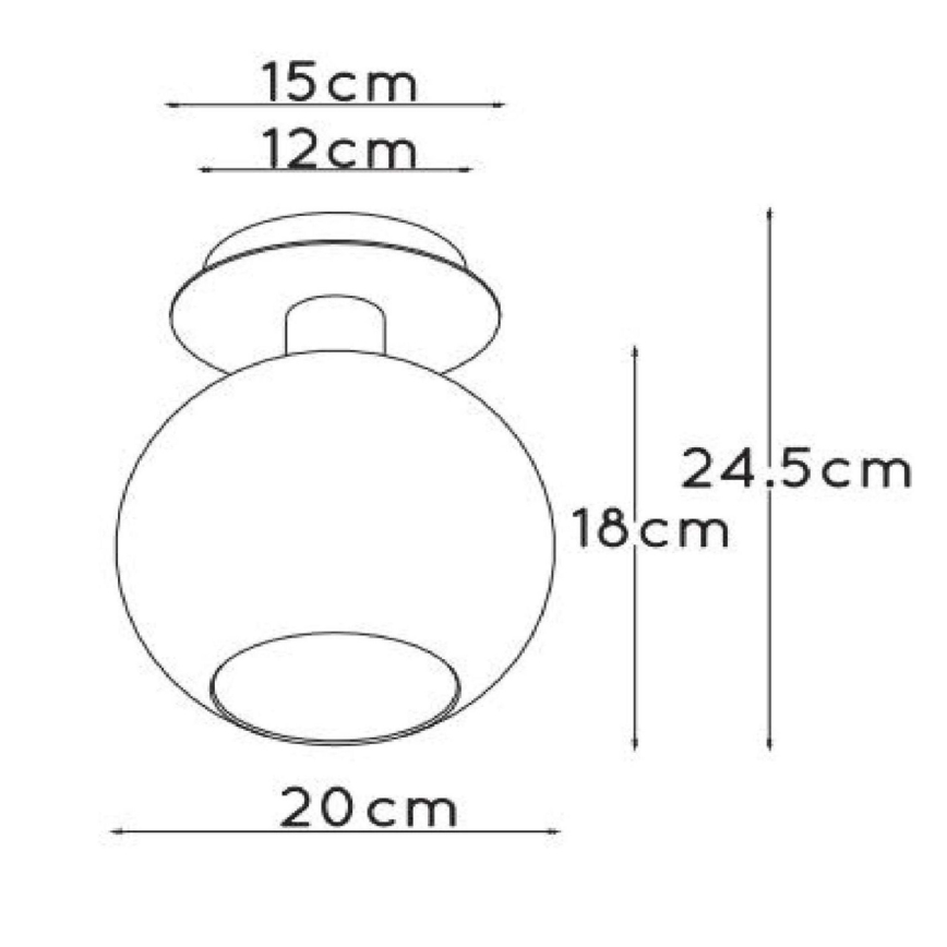 Lucide 74114/01/02 - Stropné svietidlo MARIUS 1xE27/40W/230V zlatá