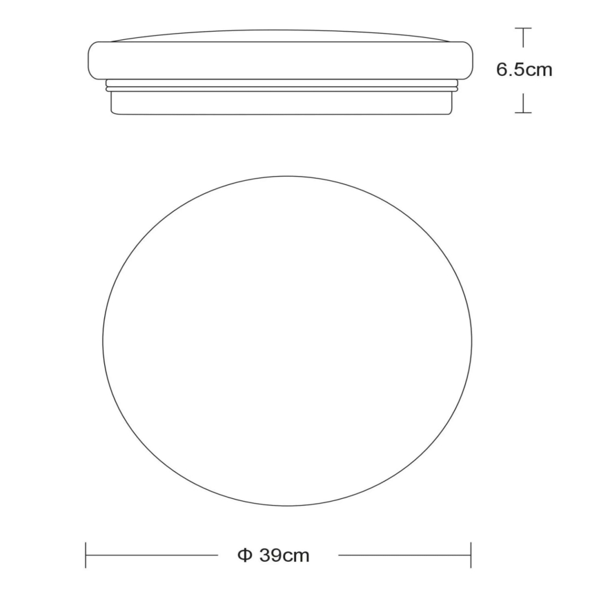 Lucide 79199/32/61 - LED Stropné svietidlo OTIS 1xLED/32W/230V