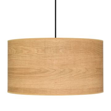 Luster na lanku ALBA 1xE27/60W/230V pr. 45 cm hnedá/čierna