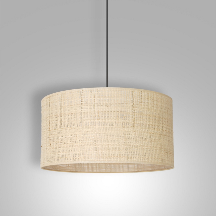 Luster na lanku RATTAN 1xE27/60W/230V pr. 40 cm ratan