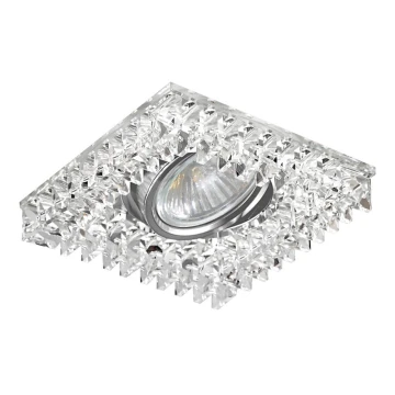 LUXERA 71067 - Bodové svietidlo CRYSTALS 1xGU10/50W/230V