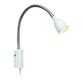 Markslöjd 105939 - LED Flexibilná lampička TULIP LED/2,5W/230V biela