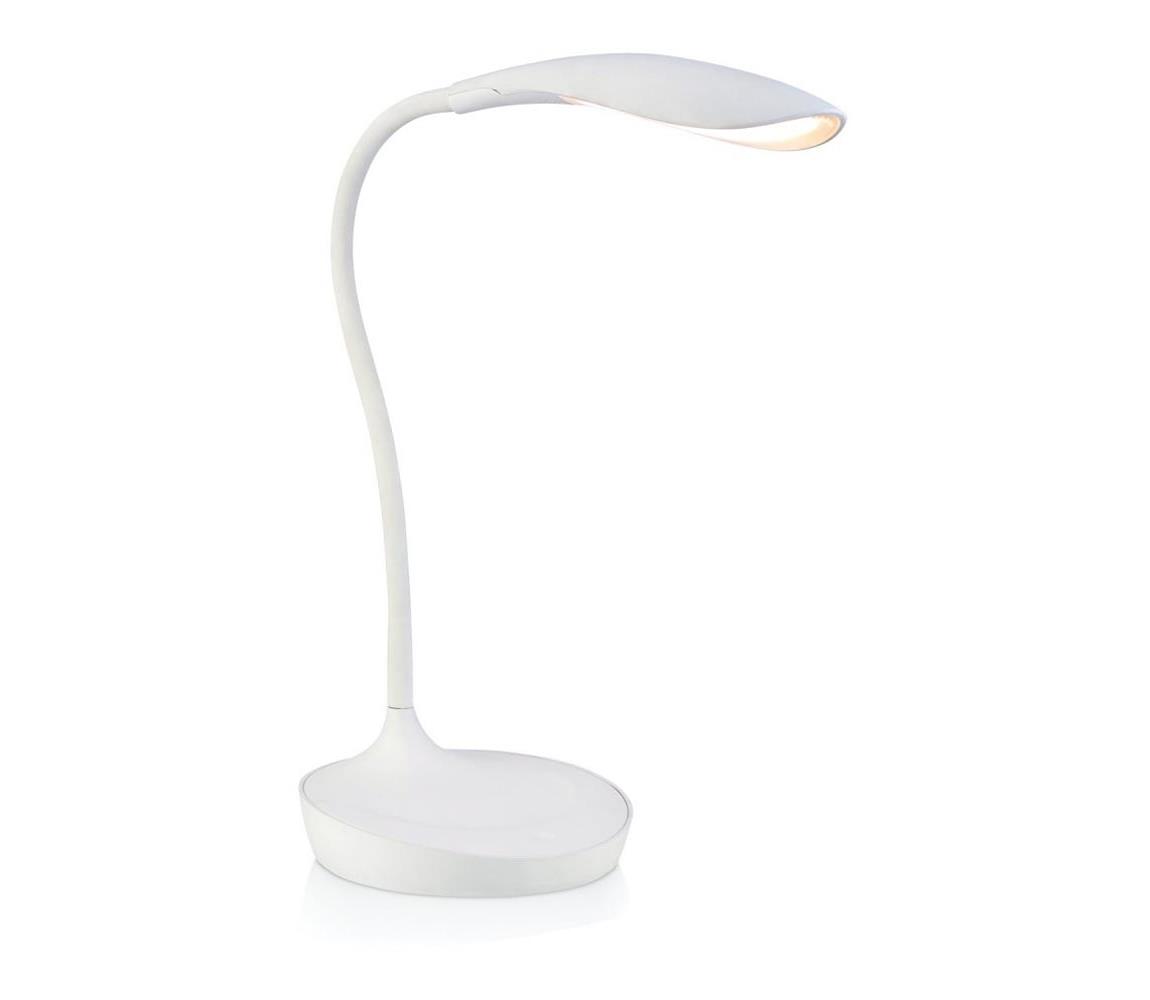 Markslöjd Markslöjd 106093 - LED Stmievateľná stolná lampa s USB SWAN LED/4,6W/230V 