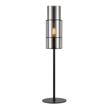 Markslöjd 108559 - Stolná lampa TUBO 1xE14/40W/230V 50 cm čierna
