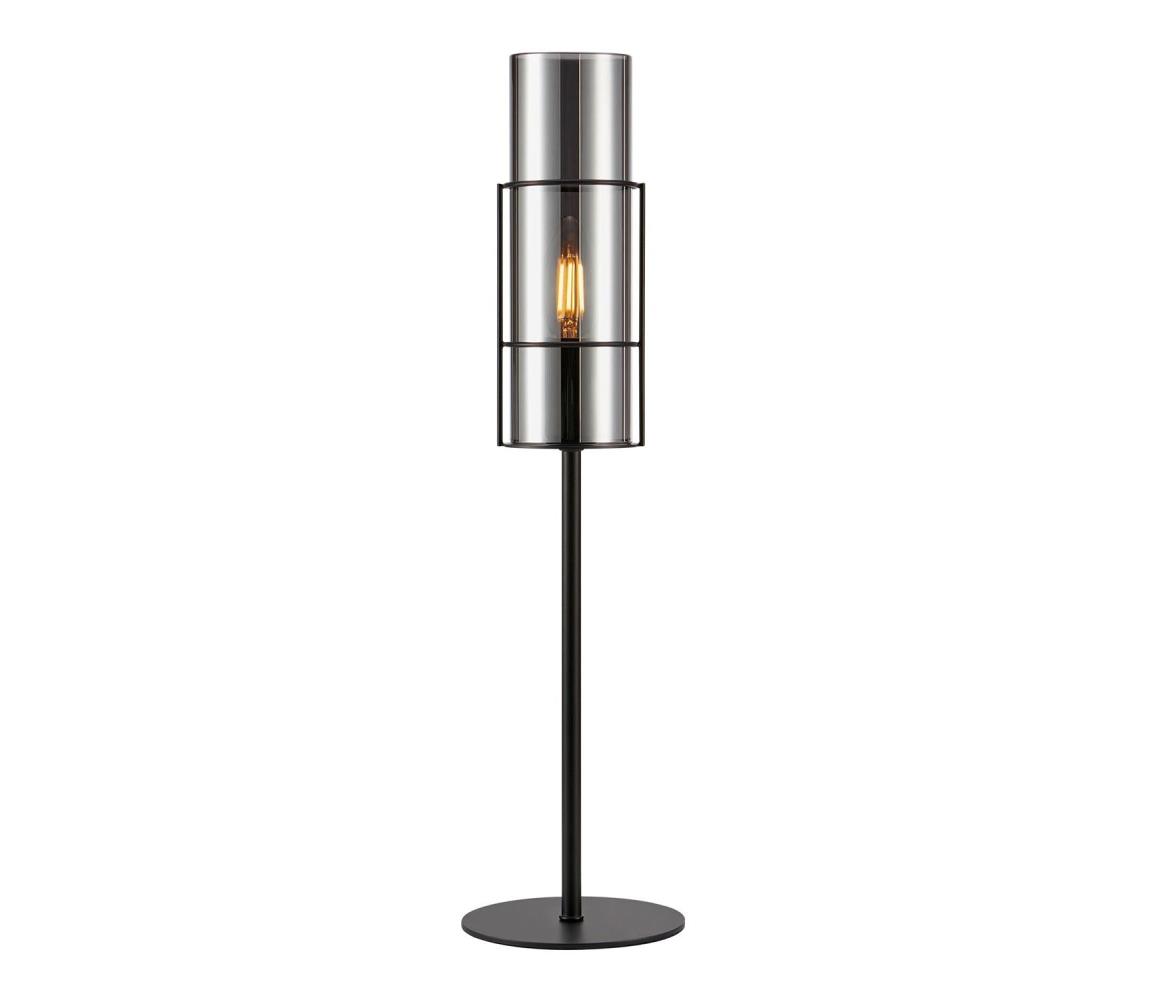 Markslöjd Markslöjd 108559 - Stolná lampa TUBO 1xE14/40W/230V 50 cm čierna 