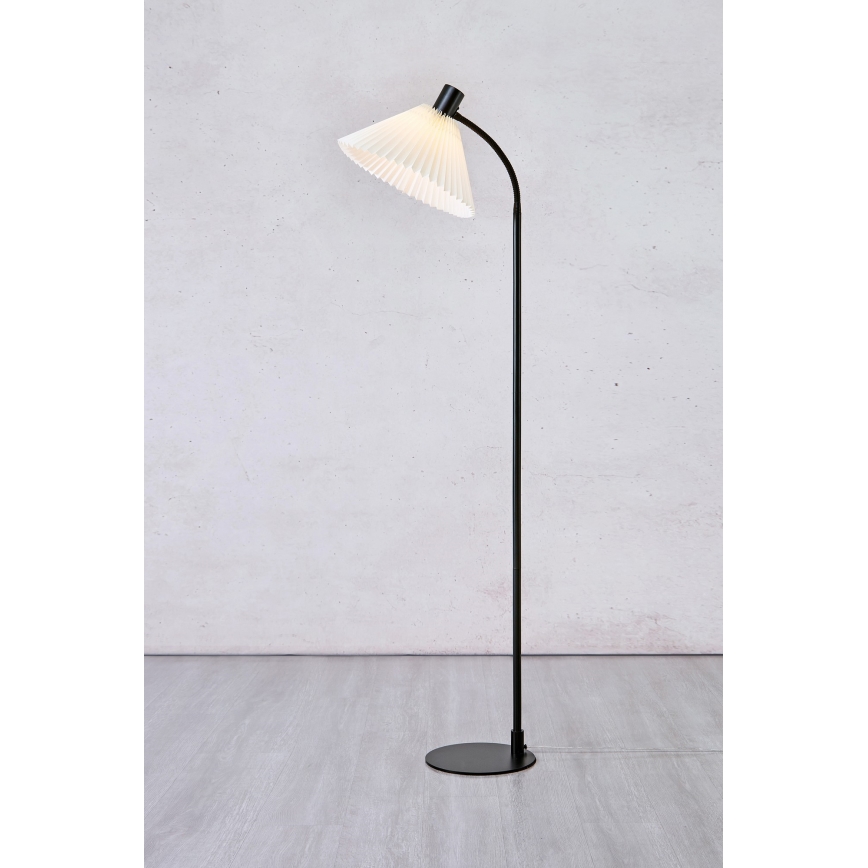 Markslöjd 108568 - Stojacia lampa MIRA 1xE27/40W/230V čierna