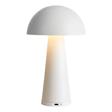 Markslöjd 108656 - LED Stmievateľná nabíjacia lampa FUNGI LED/1,5W/5V IP44 biela