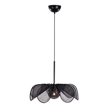 Markslöjd 108660 - Luster na lanku STYRKA 1xE27/40W/230V pr. 63 cm čierna