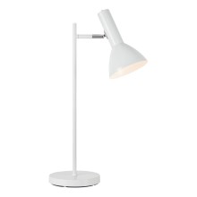 Markslöjd 108688 - Stolná lampa METRO 1xE27/40W/230V biela