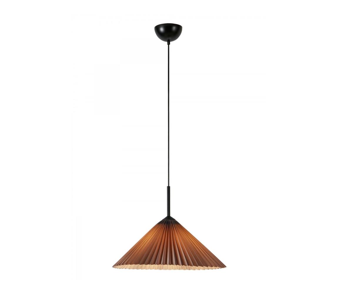 Markslöjd Markslöjd 108709 - Luster na lanku PLISADO 1xE27/40W/230V pr. 50 cm šedá 