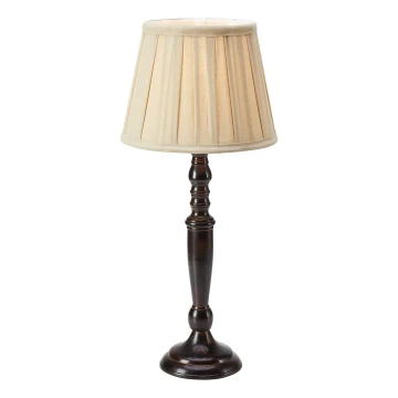 Markslöjd 108776 - Stolná lampa CHOCOLAT 1xE27/40W/230V hnedá/béžová