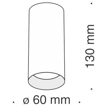 Maytoni C010CL-01CH - Bodové svietidlo FOCUS 1xGU10/50W/230V chróm
