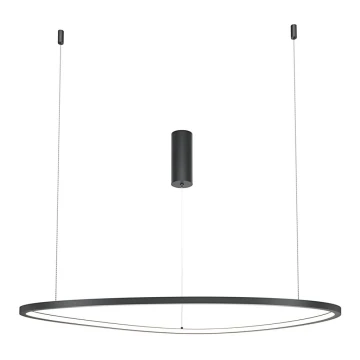 Maytoni MOD072PL-L36B3K1 - LED Luster na lanku GLINT LED/36W/230V čierna pr. 80 cm