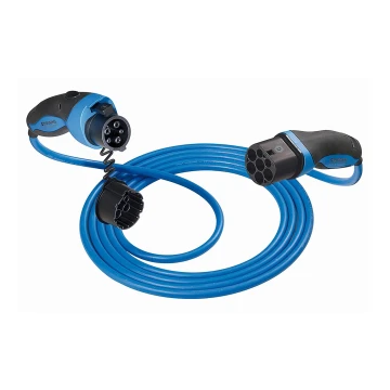 Mennekes - Nabíjací kábel pre elektromobily typu 2 / typu 1 7,5m 3,7kW 20A IP44