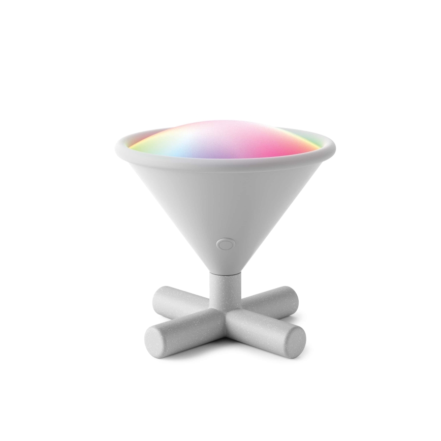 Nanoleaf - LED RGBW Stmievateľná nabíjacia stolná lampa UMBRA CONO LED/2,4W/5V 2700-6500K 2530 mAh šedá